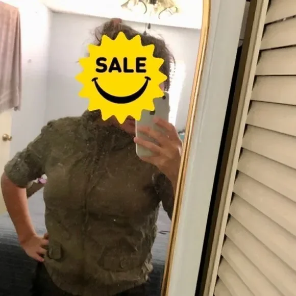 Wet seal jacket green - Picture 3 of 4